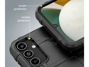 Samsung Galaxy A15 5G Rugged Shield Anti-Shock Case Black