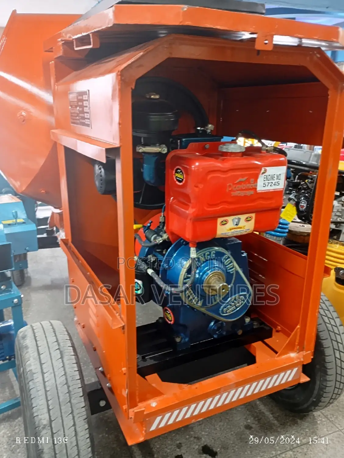 Concrete Mixer 500l Indian