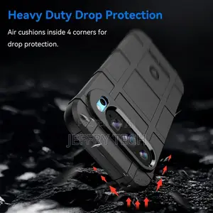 Google Pixel 9 Full Coverage Shockproof TPU Phone Case(Black
