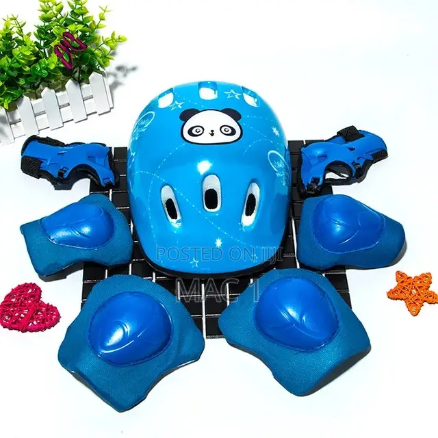 Knee Elbow Wrist Guards and Helmet Skating/ Cycling 
Mac 1
