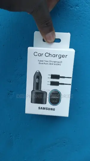 Samsung 45w Super Fast Charging Car Charger