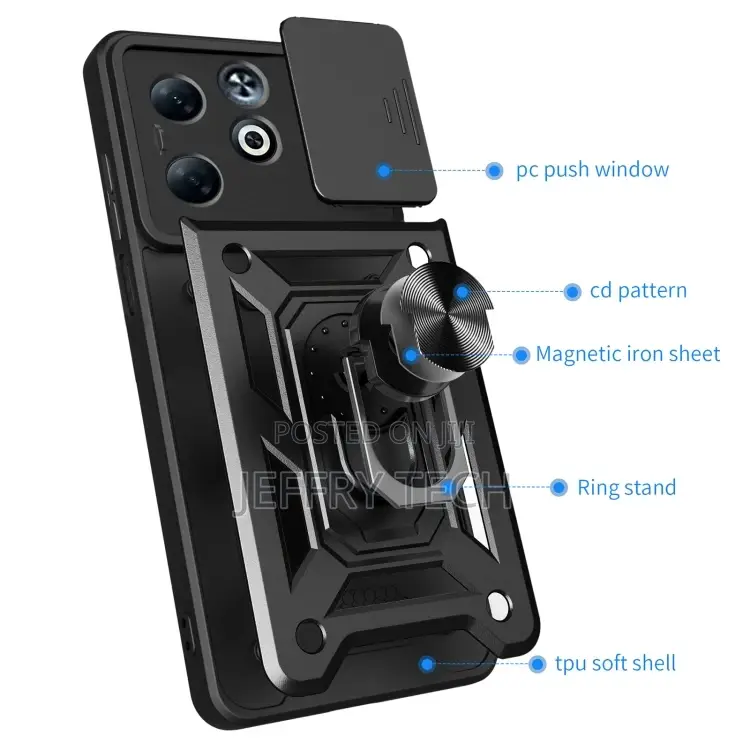 Infinix Smart 8 Sliding Camera Cover Design TPU
