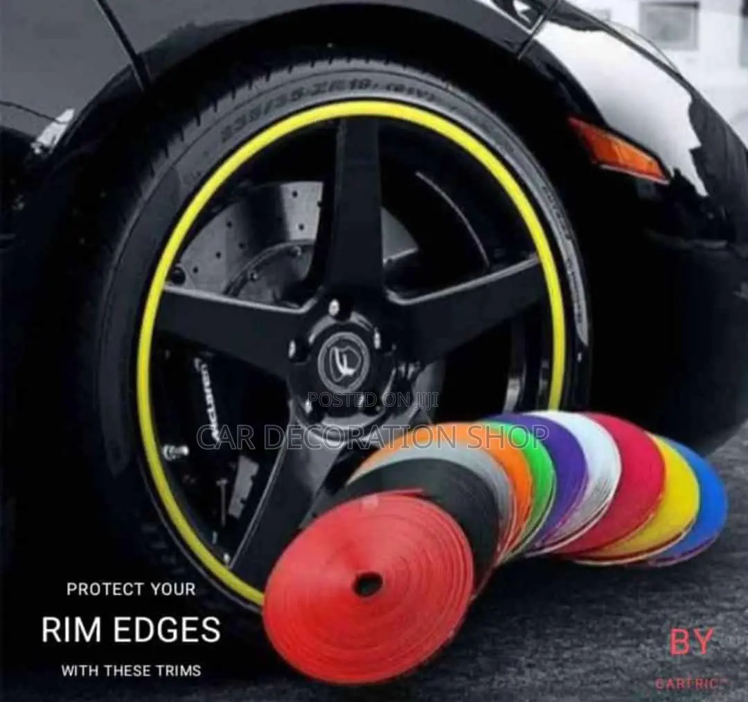 Protector Your Car Rim Edges With Rim Protector Strip 8,M