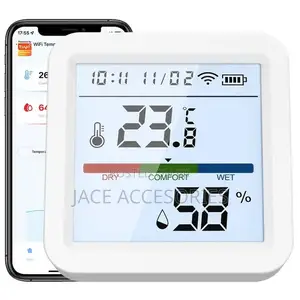 Wifi Temperature And Humidity Sensor(Hygrometer)