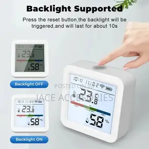 Wifi Temperature And Humidity Sensor(Hygrometer)