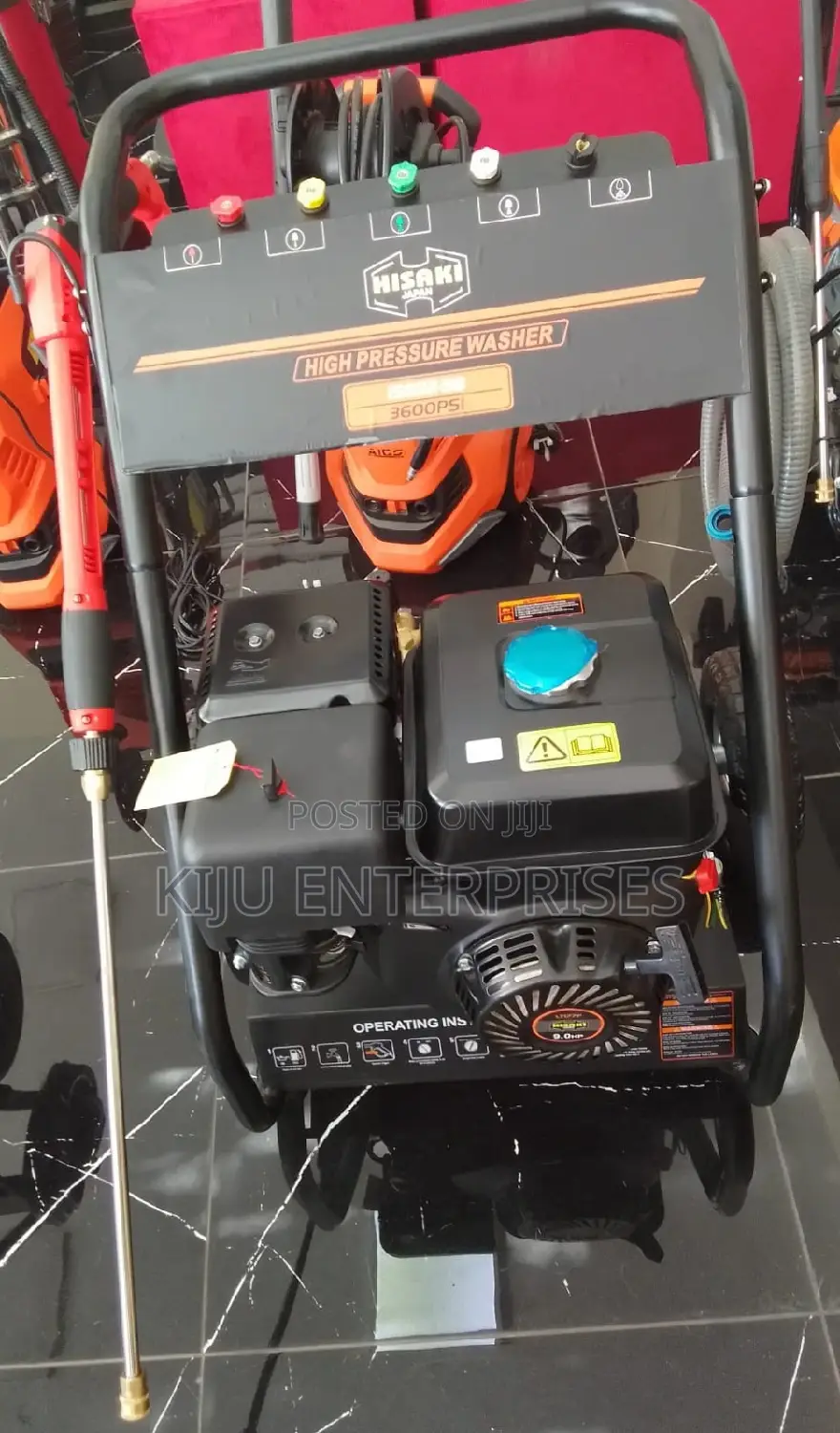 Hisaki Carwash Petrol Powered