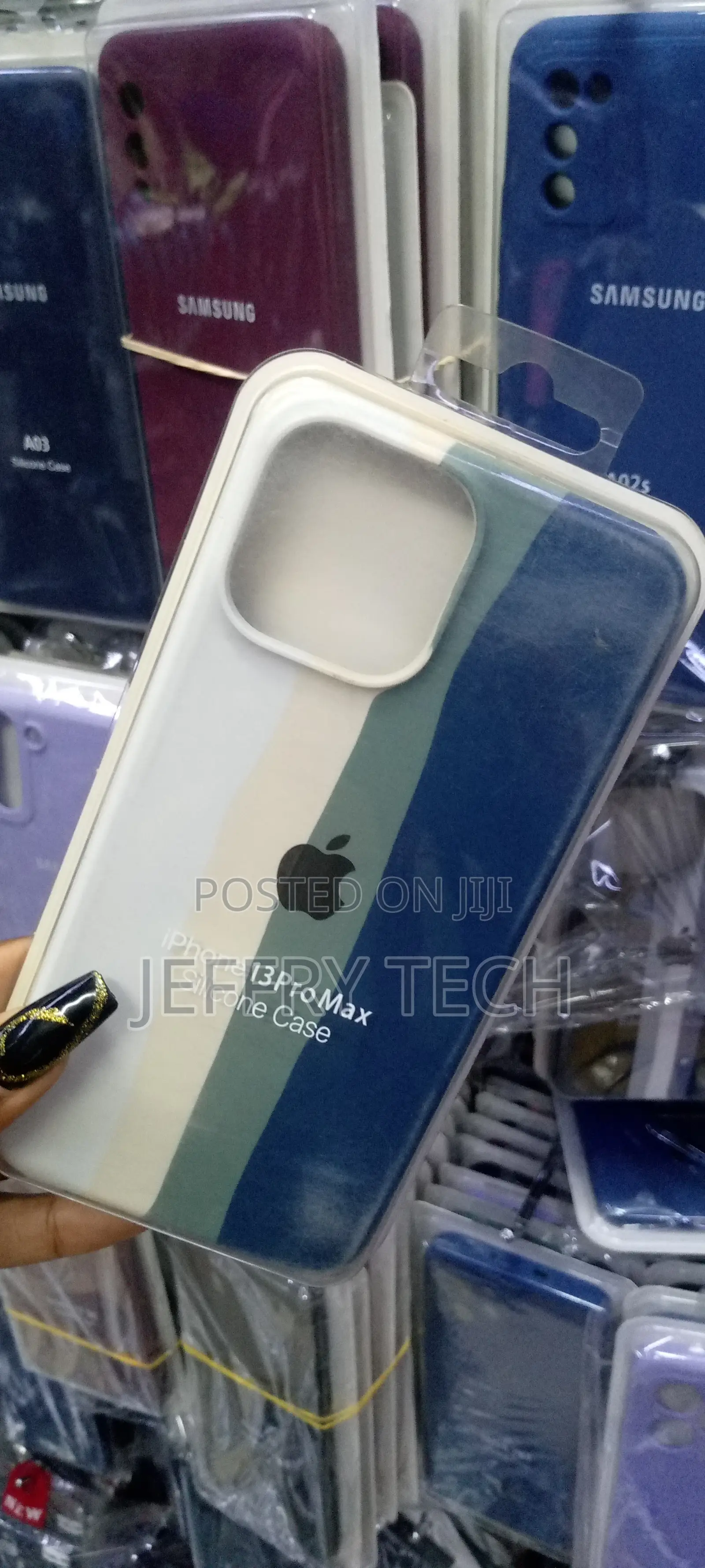 Bolop-Liquid Rainbow Silicone Case for iPhone 13 Pro Max