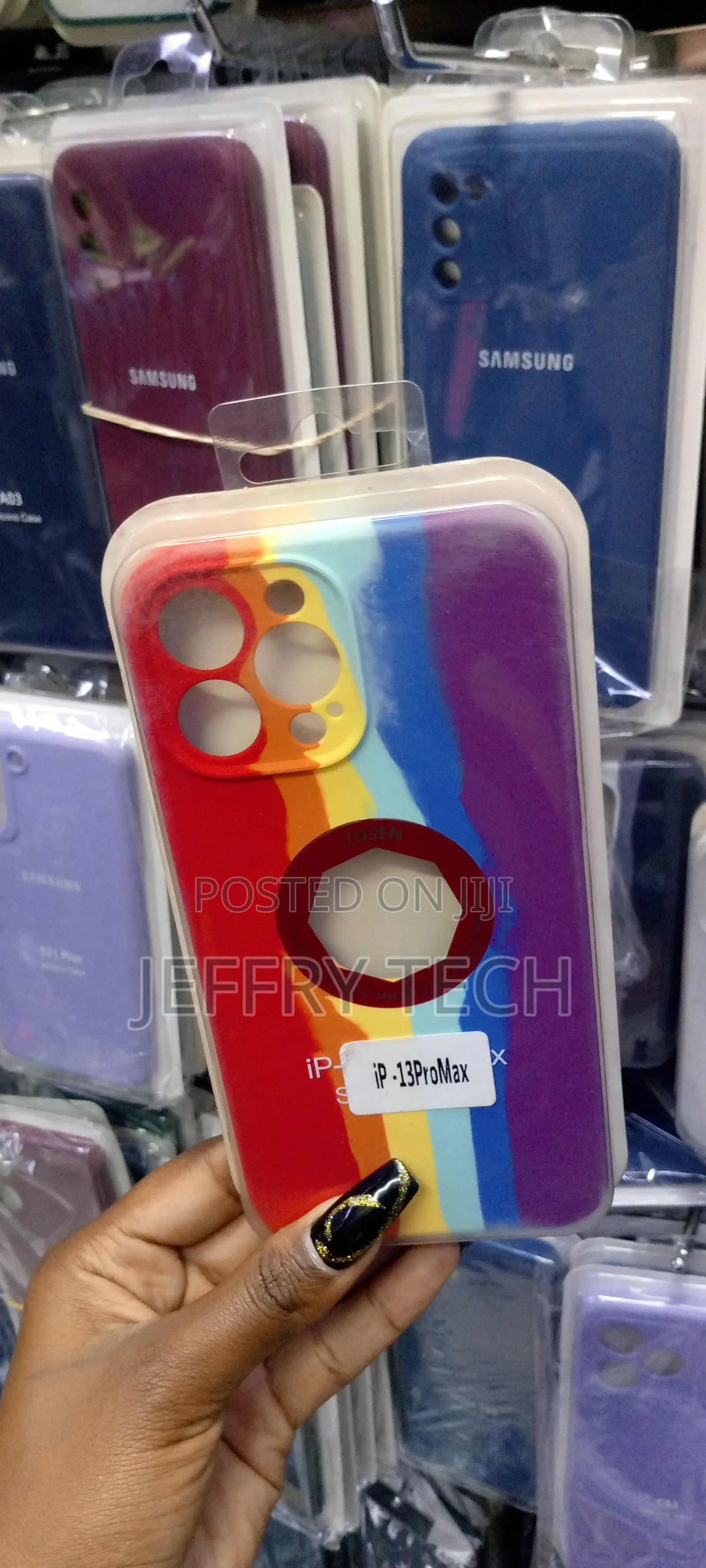 Gadgetyet Limited Edition Pink iPhone 13 Pro Max Rainbow