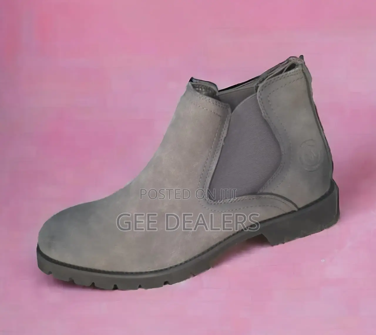 Grey Chelsea Boots >Men Boots>Leather Chelsea Boots