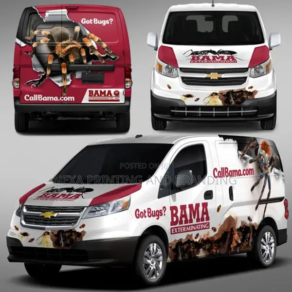Pest Control Companies Branded Van/Probox