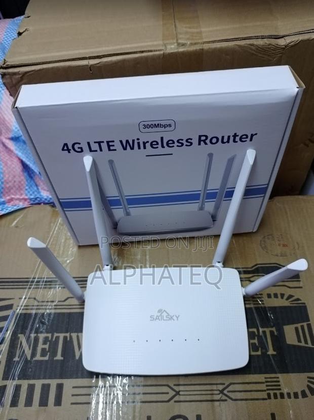 4G LTE Wireless Router, Universal With SIM Card Enabled - main view