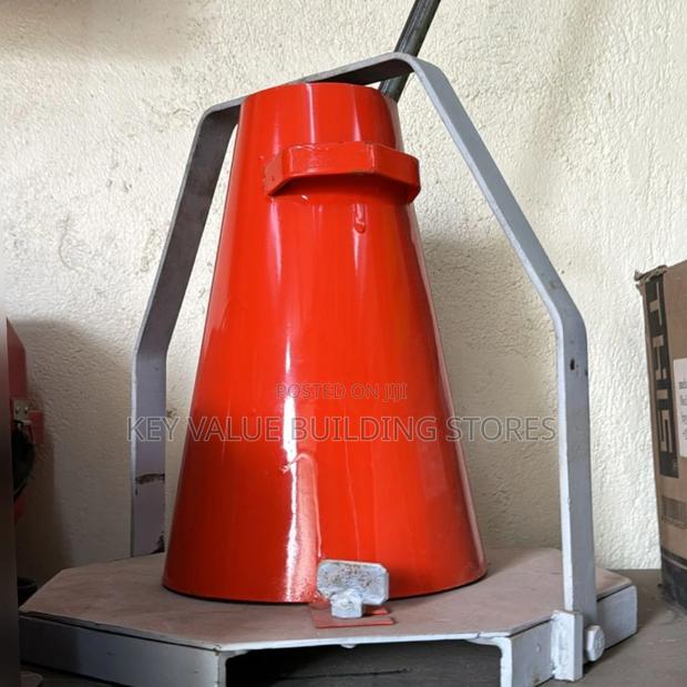 Slump Cone Concrete Testing - main view