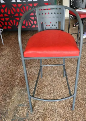 Unique High Bar Stools With Powder-Coating Finish.