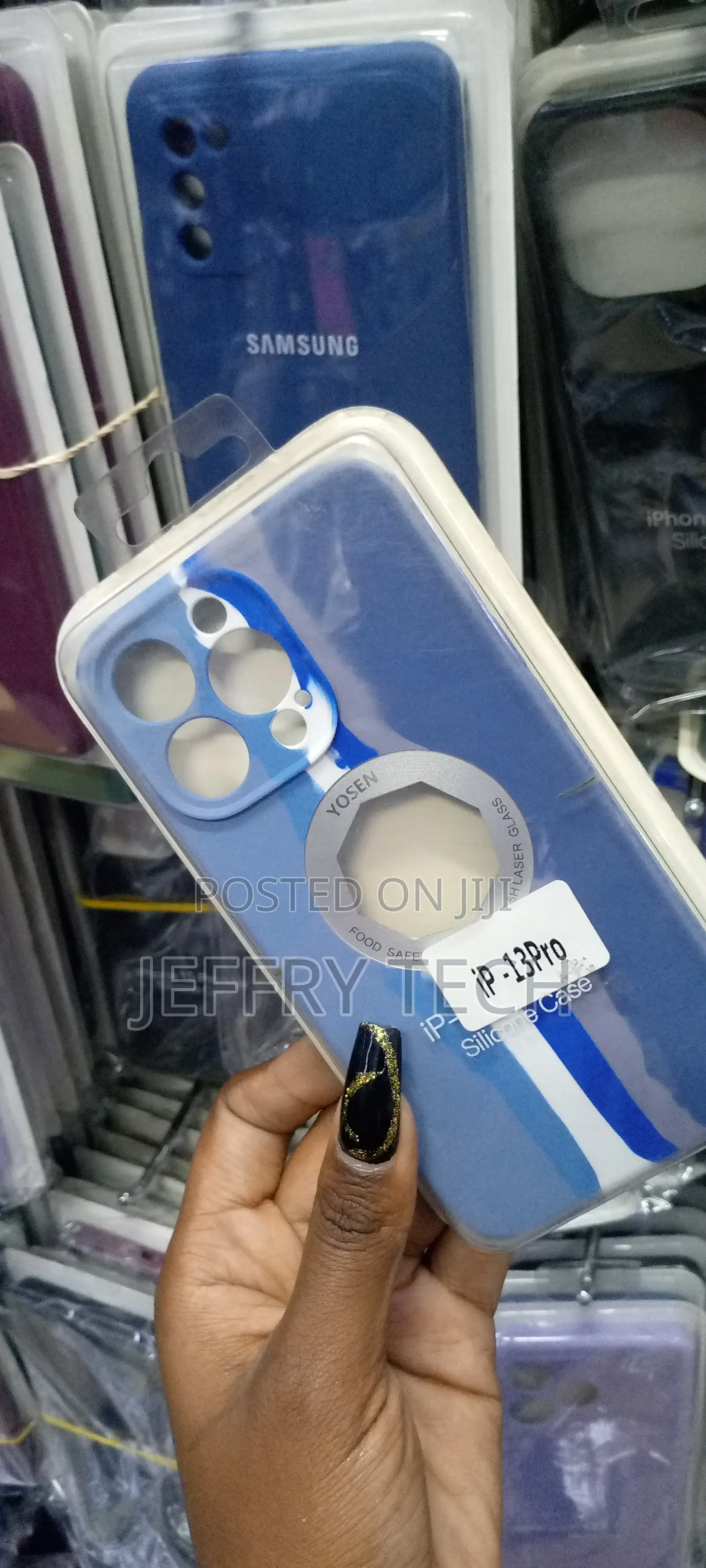 Rainbow Silicone Case With Hole Logo for Apple iPhone 13 Pro
