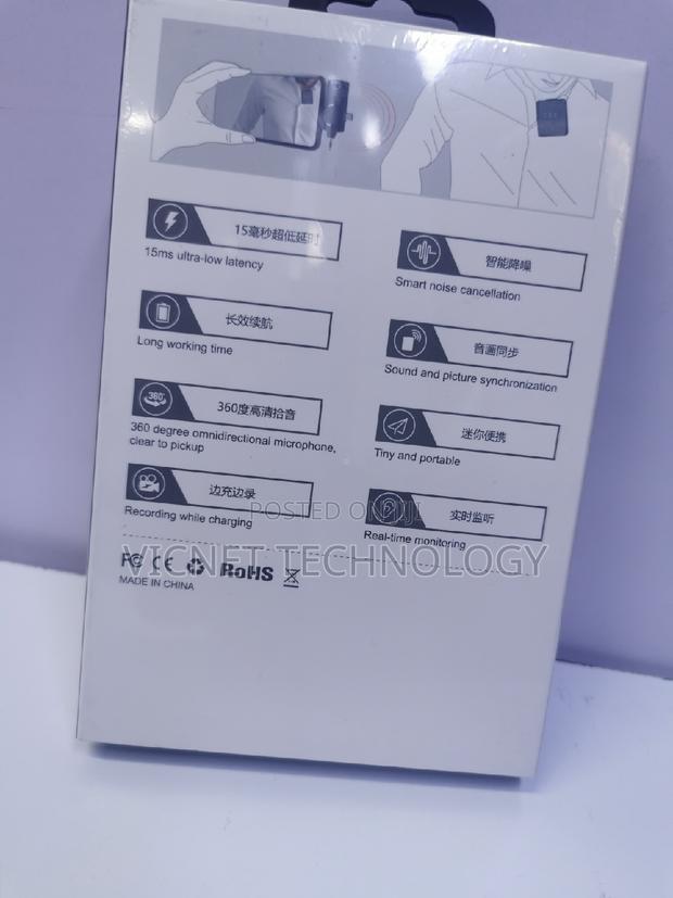 3 in 1 Dslr, iPhone, Usb-C, Jack Wireless Microphone - thumbnail 2