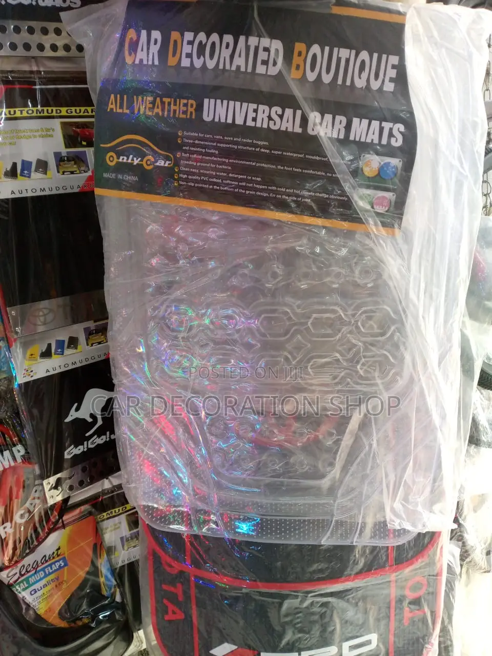 7 Seater Clear/Colourless Mats