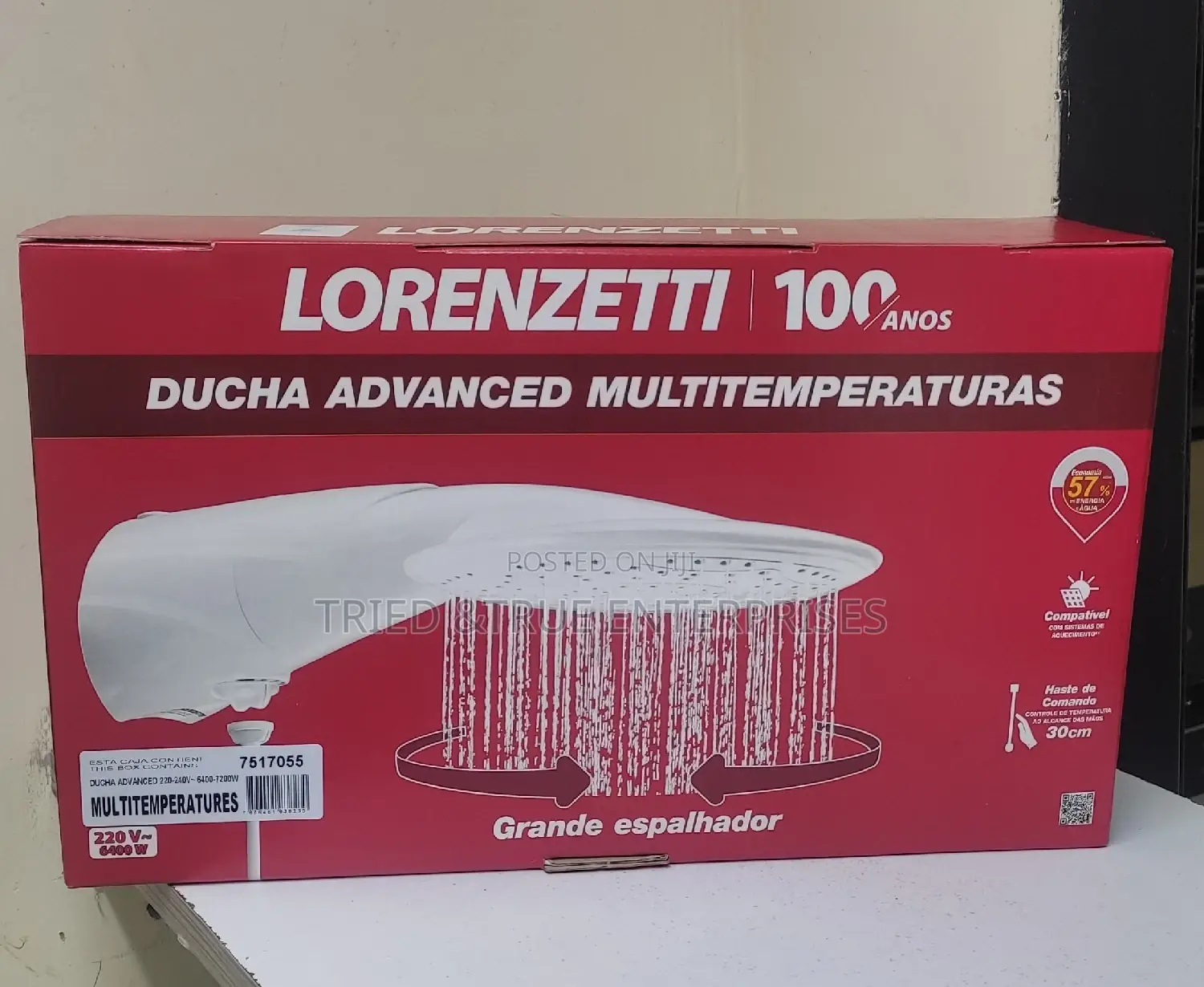 Lorenzette Advanced Instant Shower