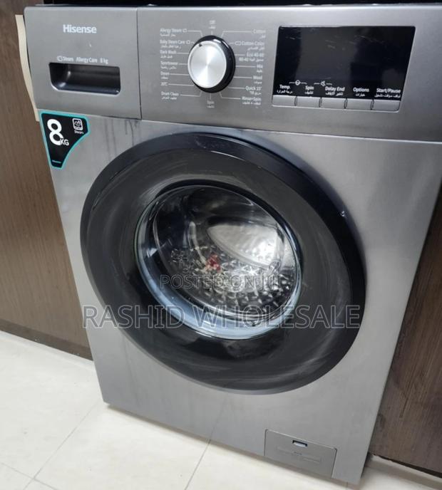 Washing Machine Full Automatic Grey 8kgs
