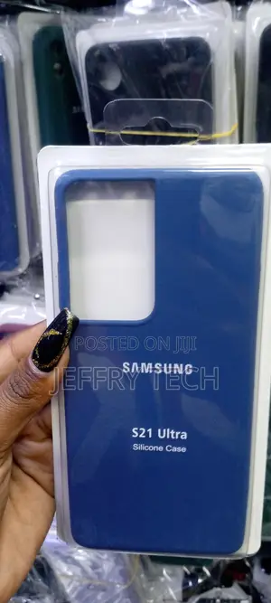 WETY Silicone Case for Samsung Galaxy S21 Ultra