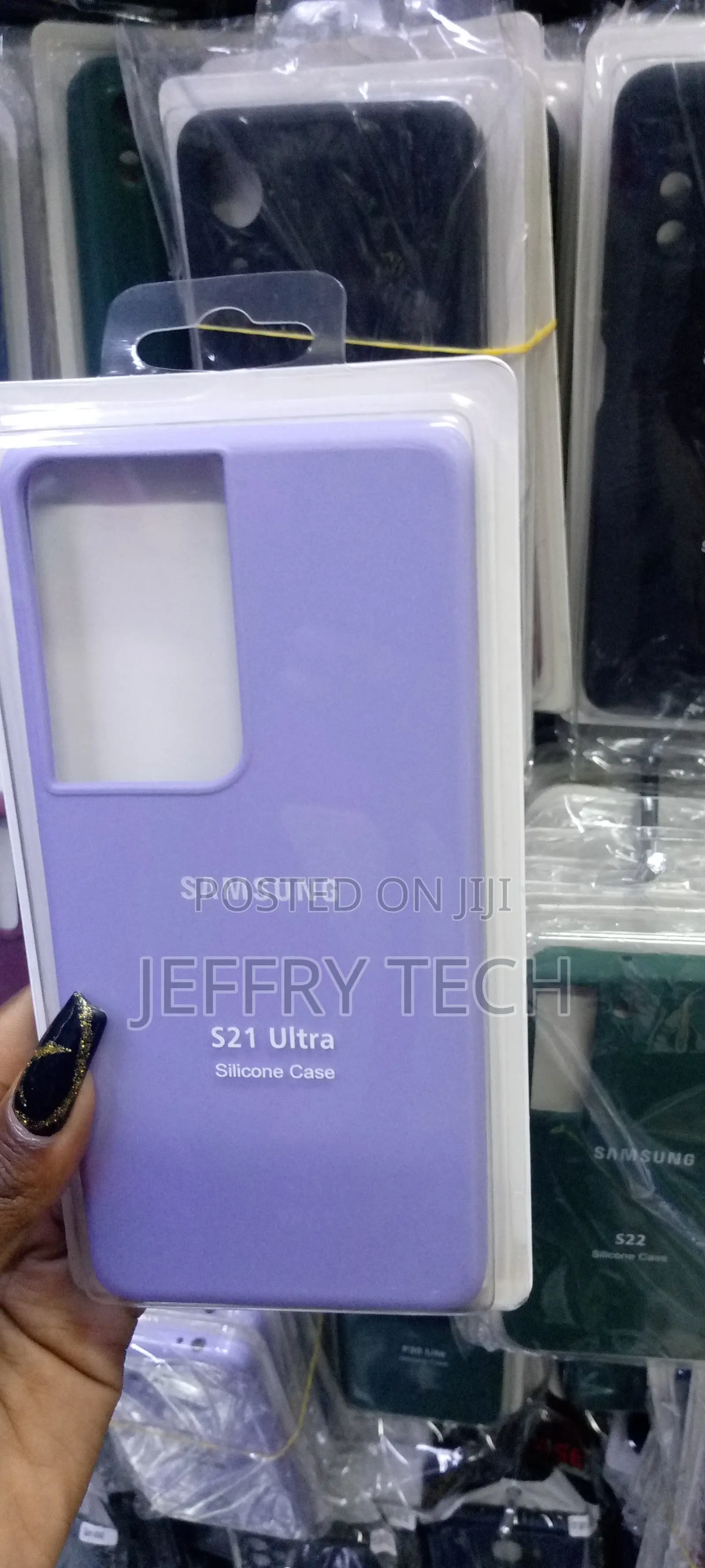LAGO Silicone Case Compatible With Galaxy S21 Ultra Case Cov
