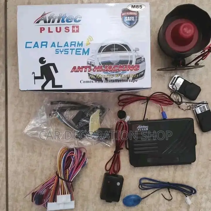 Brand New Reliable Car Security Afritech Plus Alarm System