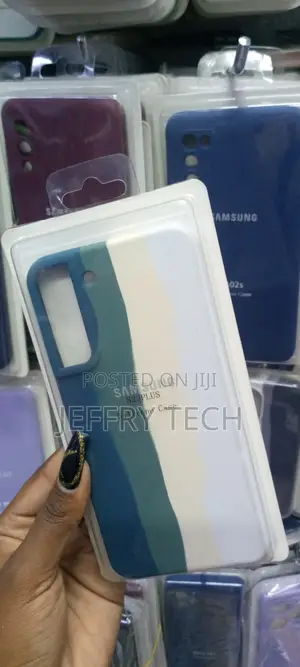 SM Cases Samsung Galaxy S22 Plus 5G Case - Multicolour Rainb