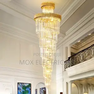 High Ceiling/Staircase Crystal Chandelier