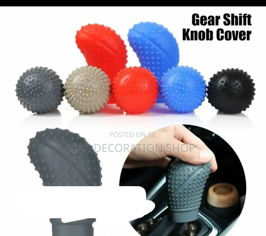 Colored Silicone Material Gear Shift Knob