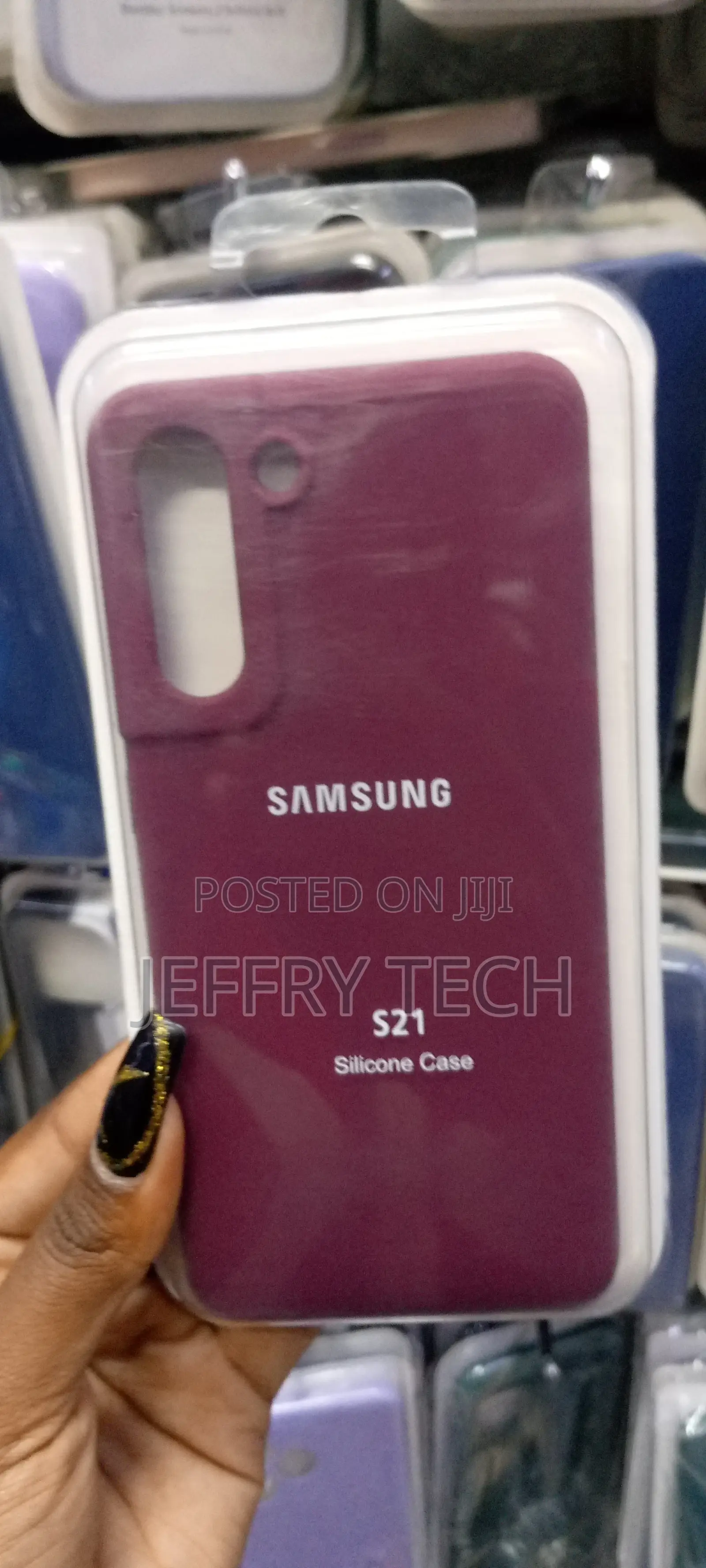 Oakxco for Samsung Galaxy S21 Phone Case Liquid Silicone