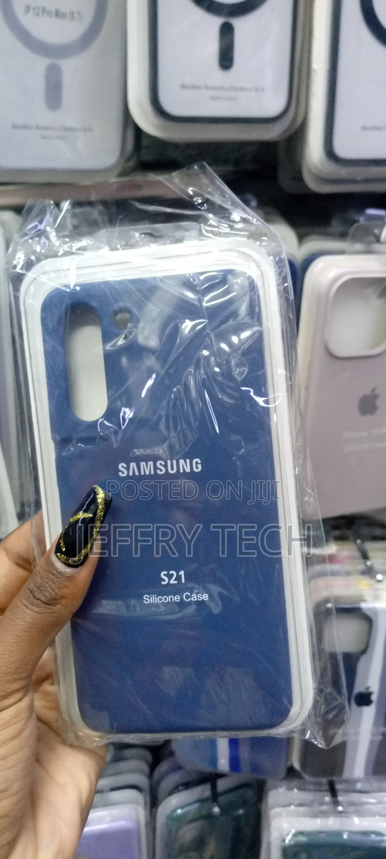 BSD Protective Silicone Soft Case for Samsung Galaxy S21