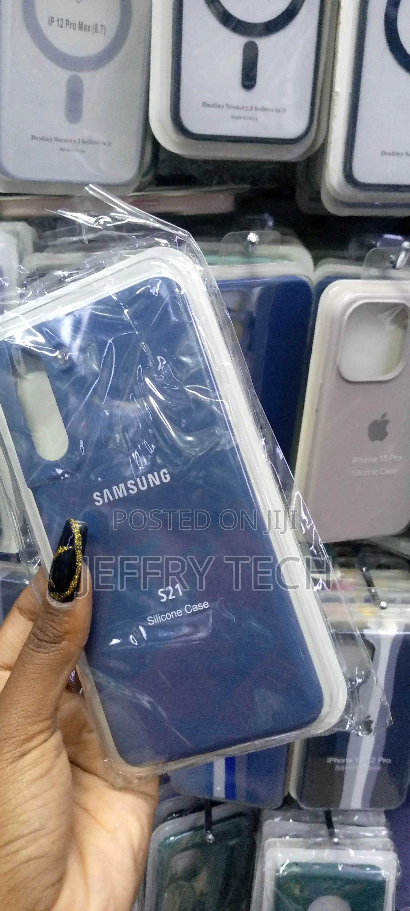 BSD Protective Silicone Soft Case for Samsung Galaxy S21