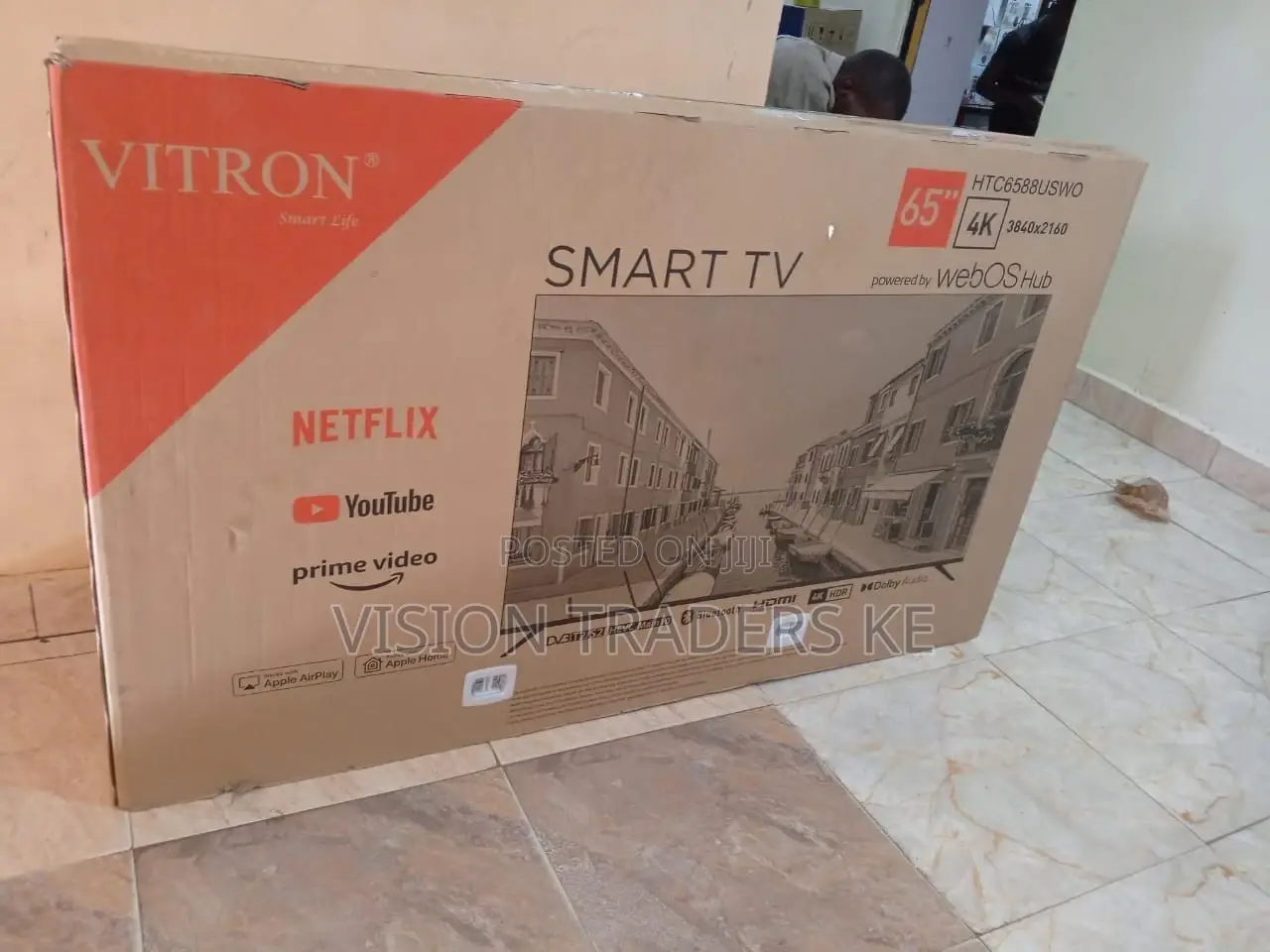 Vitron 65 Inch Smart Android Frameless Led Tv Htc6568s_