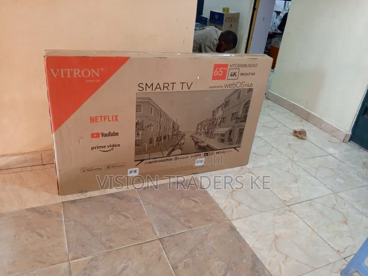 Vitron 65 Inch Smart Android Frameless Led Tv Htc6568s_