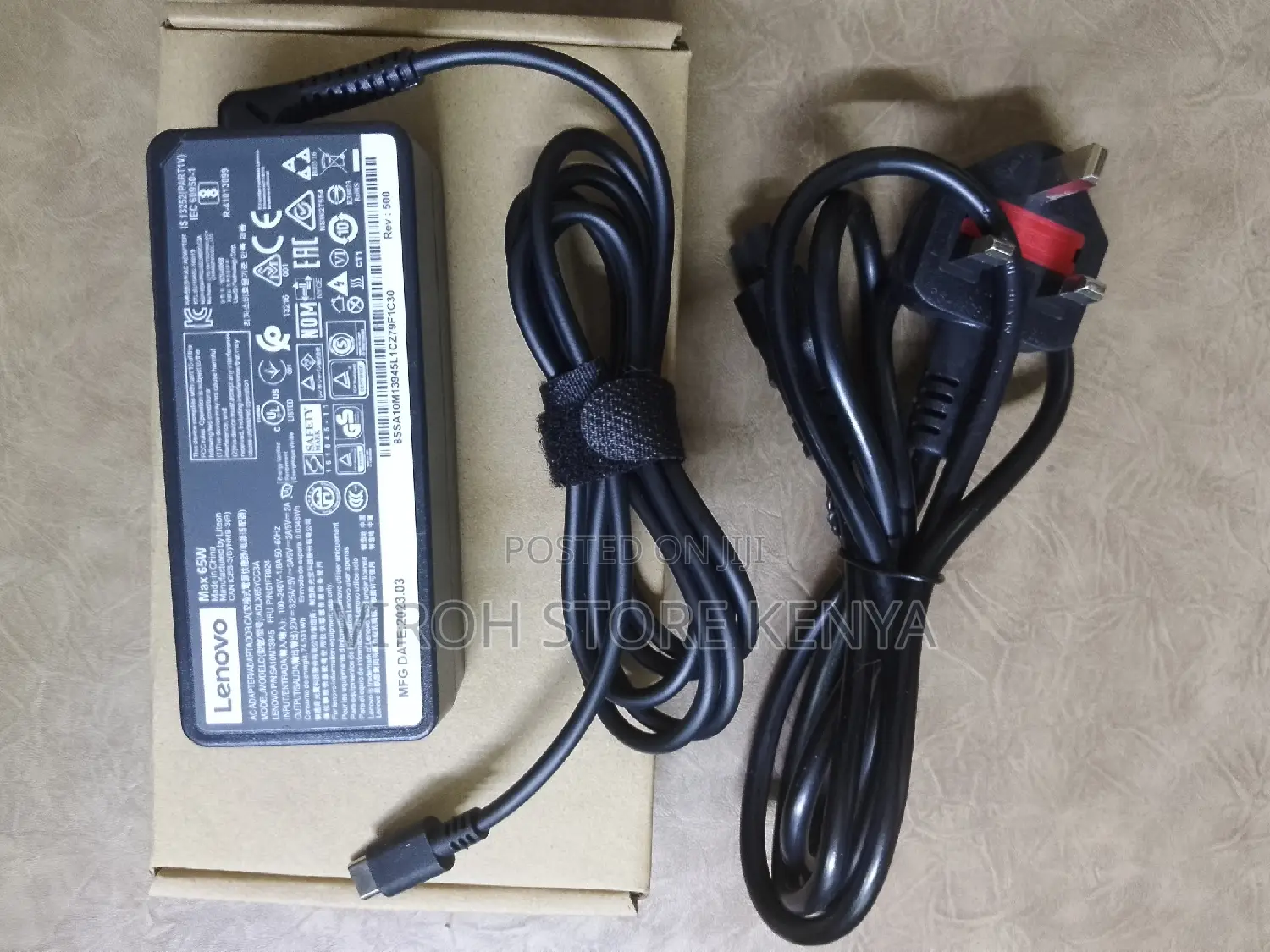 Lenovo Thinkpad Laptop 65 Watts Plus Flower Cable