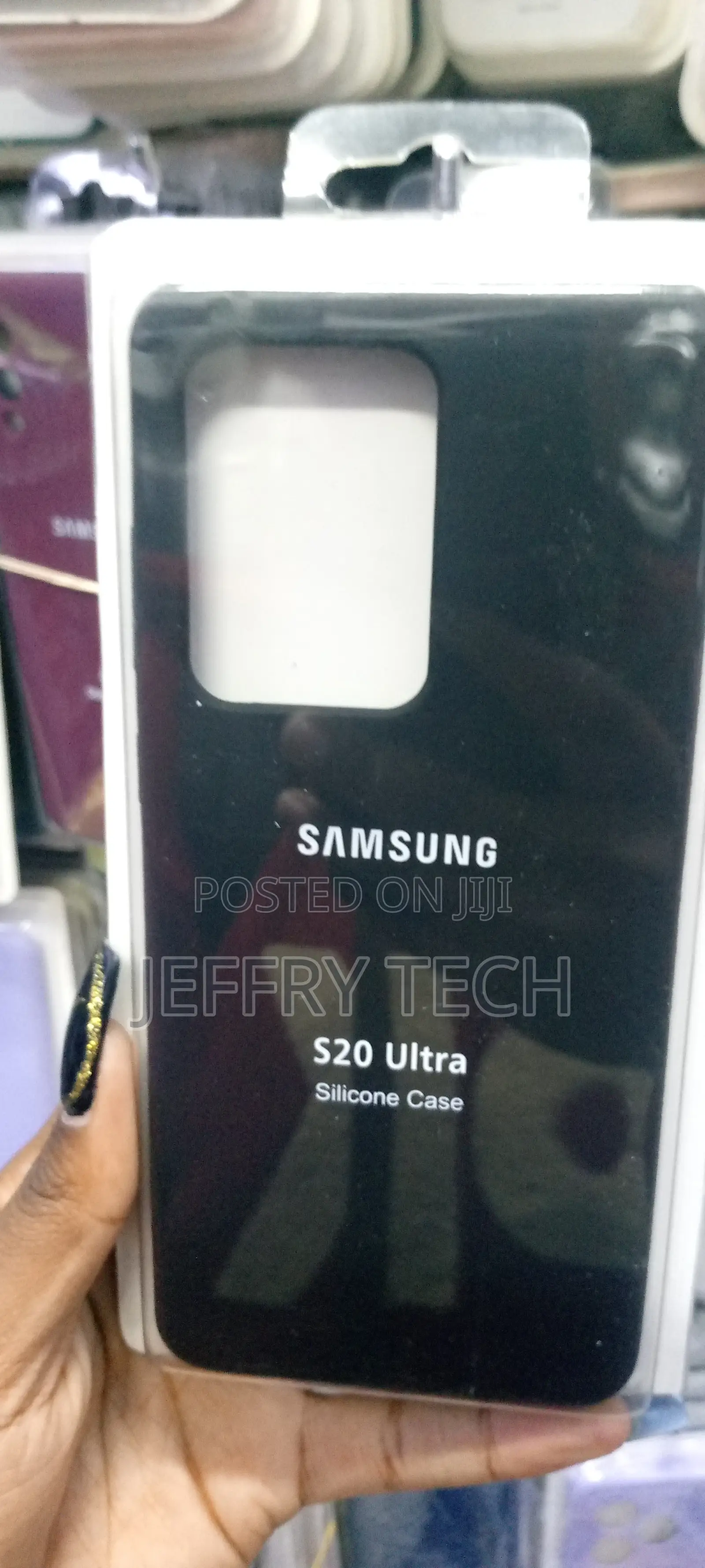 UOLNH Galaxy S21 Case Galaxy S21 5G Silicone Cover, Violet