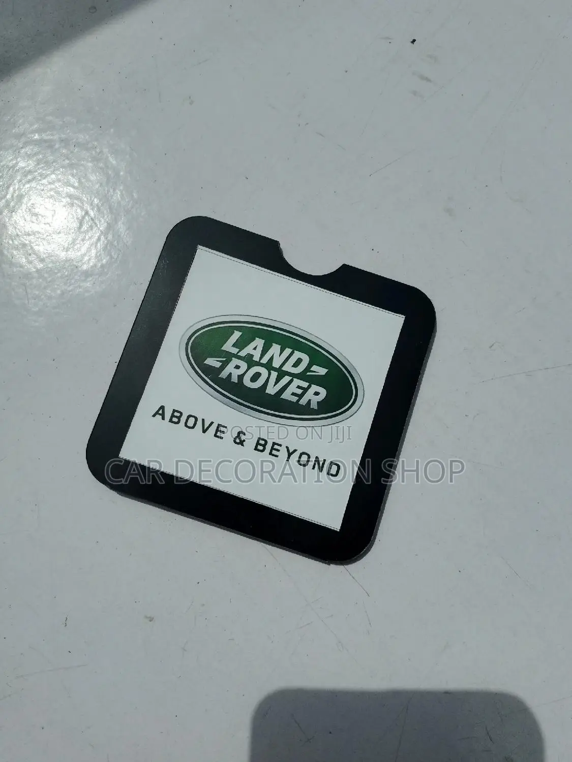 Windshield Insurance Sticker Organizer With Land Rover Logo