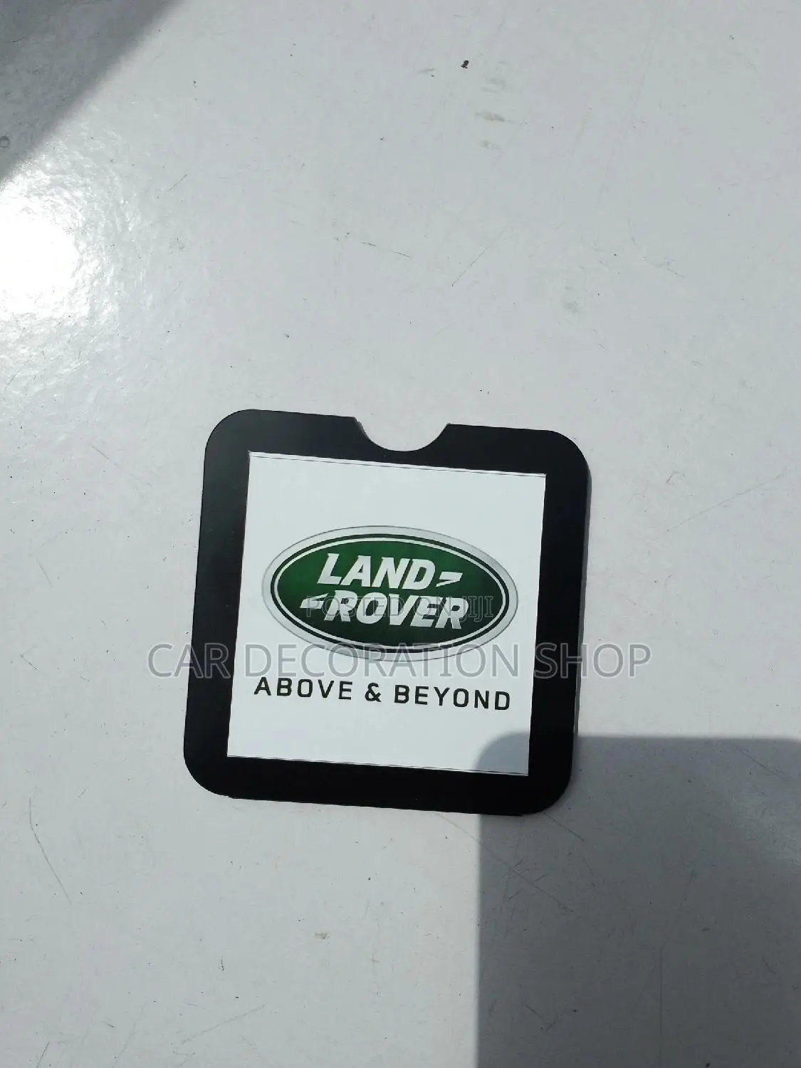 Windshield Insurance Sticker Organizer With Land Rover Logo