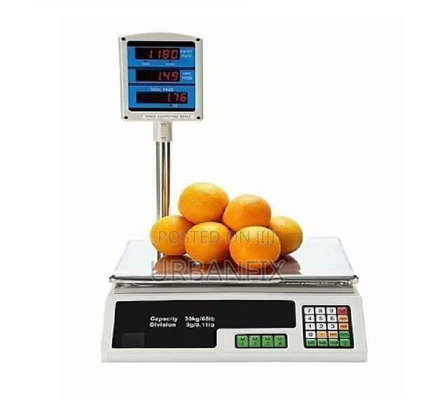 ACS Commercial 30kg Electronic Price Computing Digital Weigh - main view