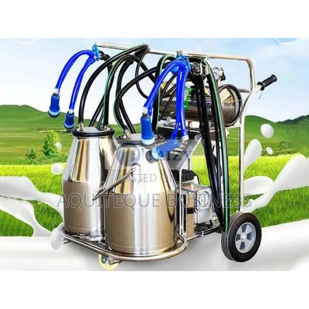 Milking Machine, Double Bucket - main view
