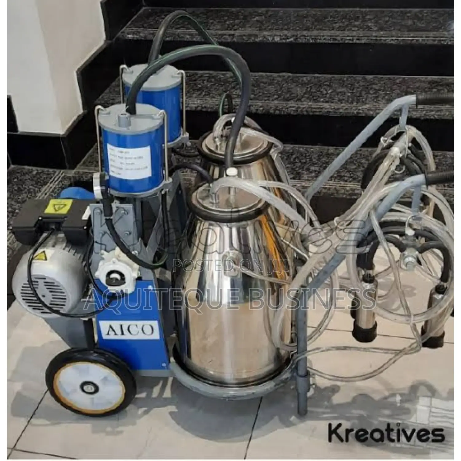 Milking Machine Heavy Duty. Double
