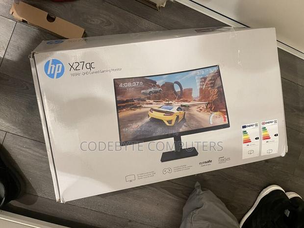 Hp X27qc 27inches 165hz QHD Curved Gaming Monitor