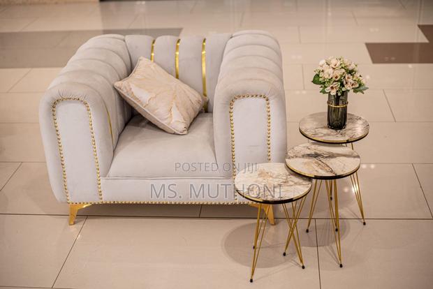 Table Set 3 in 1 ( Coffee Three Nesting Stools) - main view