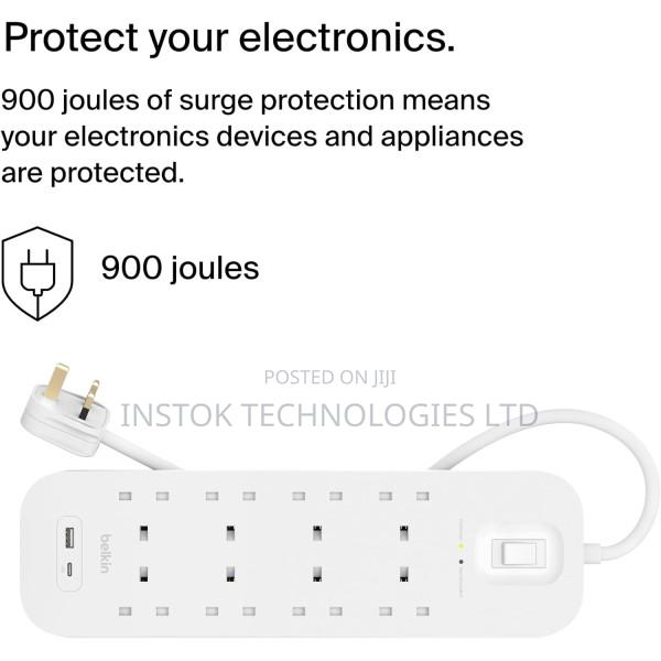 Belkin Connect Surge Protector 8-Outlet With USB-C and USB-A