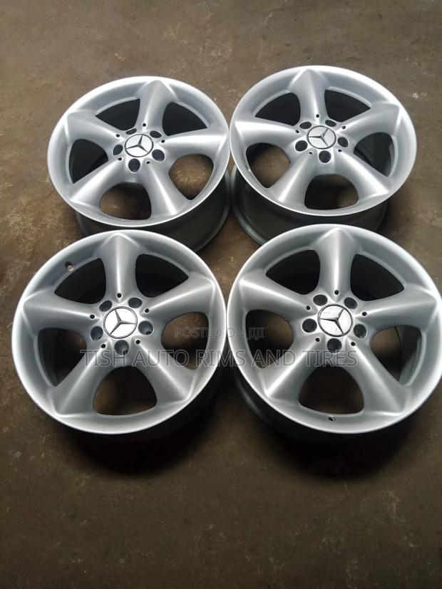 Original Mercedes Benz 17 Inch Rims C200,E180, Compressor