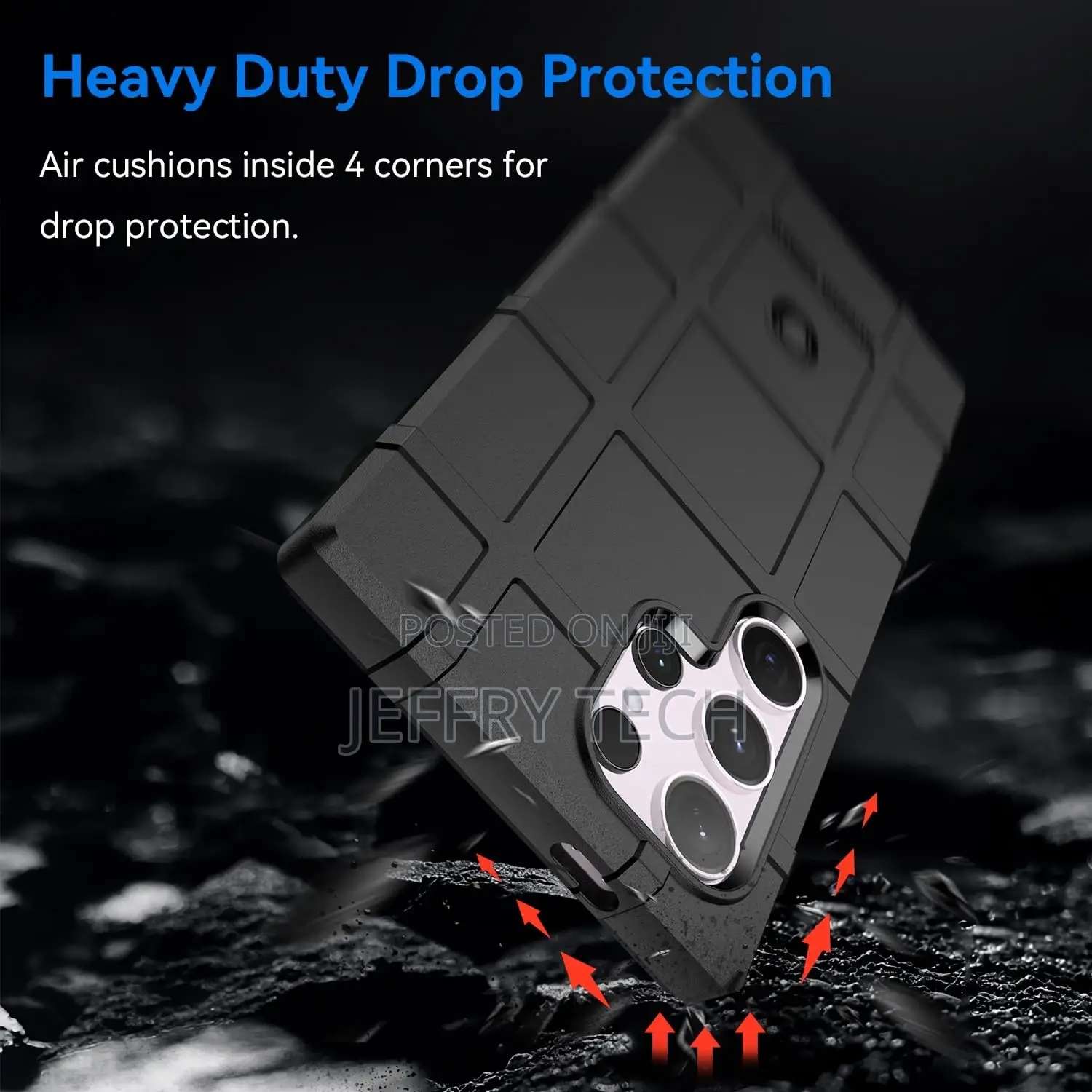 Samsung Galaxy S24 Ultra,Military Grade Shockproof Protectio