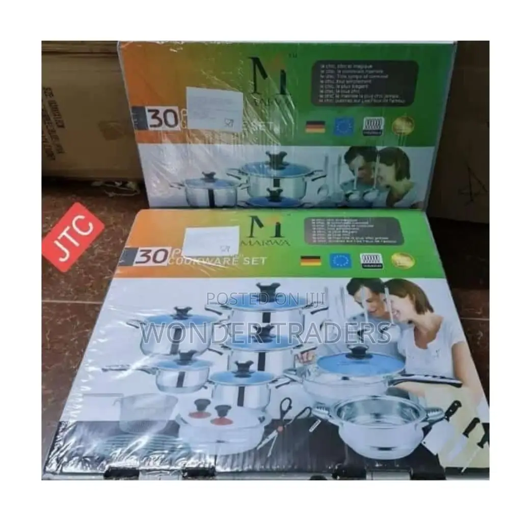 30pc Marwa Cookware