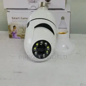 360 Rotate Auto Tracking 2mp V380 Pro Camera Light Bulb *