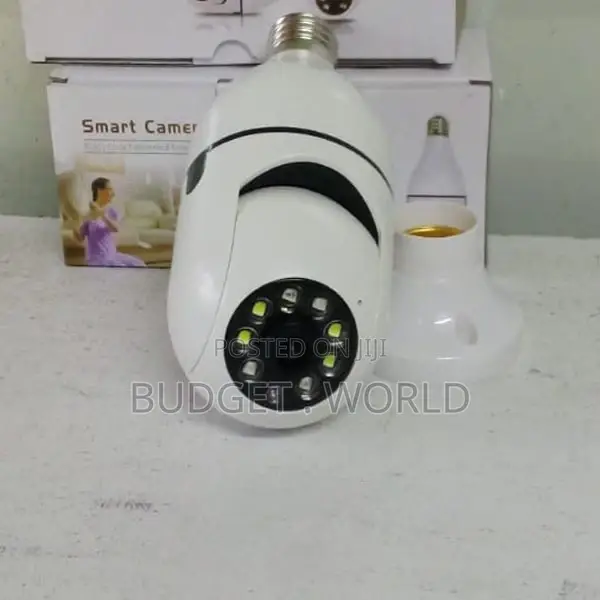 360 Rotate Auto Tracking 2mp V380 Pro Camera Light Bulb *