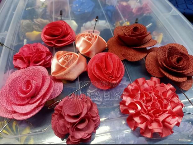 Peach,Grey Orange Lapel Pins - thumbnail 4