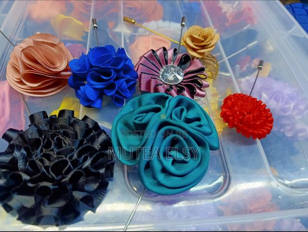 Peach,Grey Orange Lapel Pins - thumbnail 5